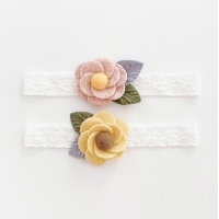 Baby Headband Floral Lace (BHB8836)